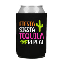Load image into Gallery viewer, Fiesta Siesta Tequila Repeat Can Cooler
