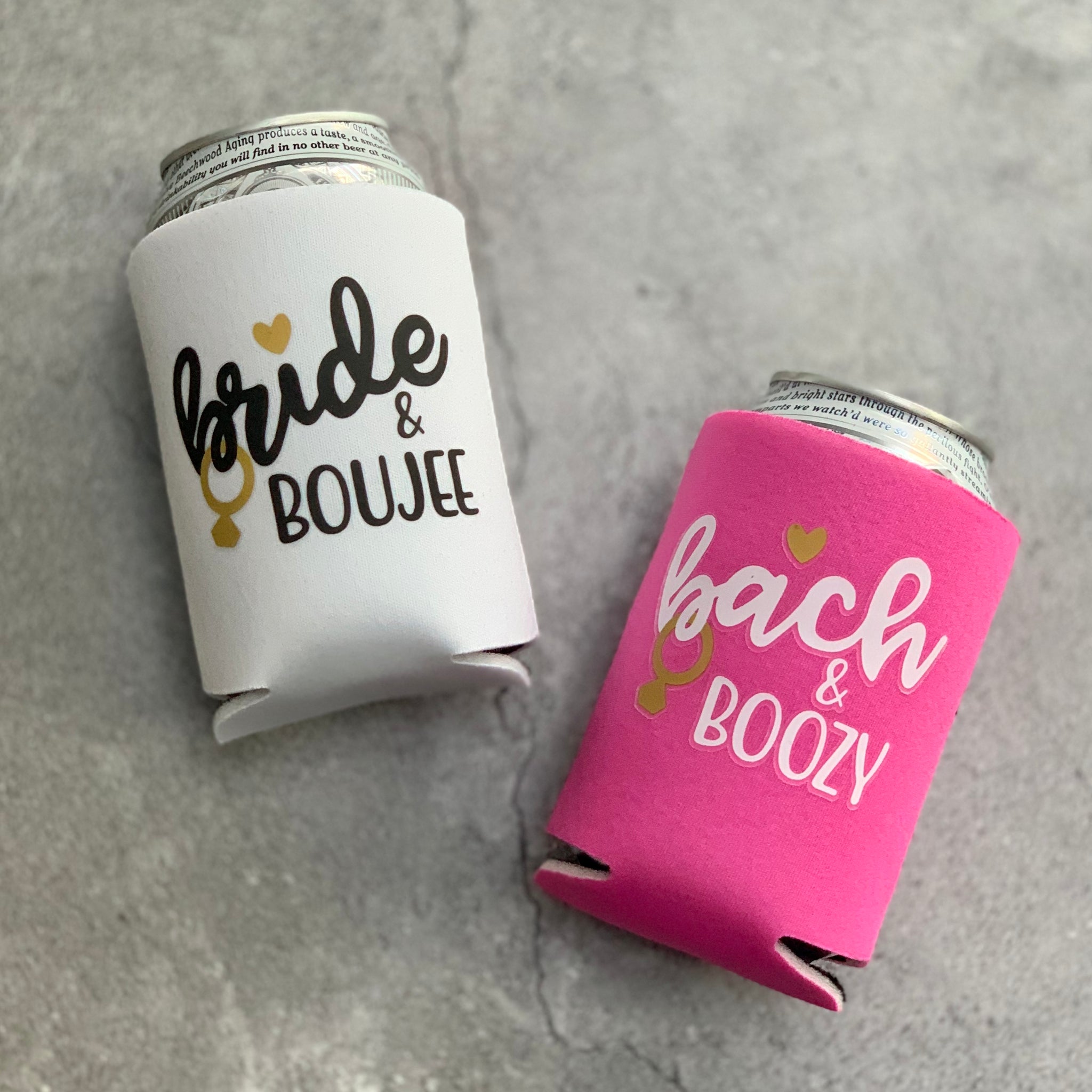 Bach & Boujee Bachelorette Party Drink Pouch