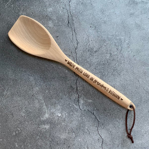 Made with Love in Grandma's Kitchen Laser Engraved Wooden Spoon Mother's Day Gift