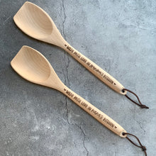 Load image into Gallery viewer, Made with Love in Grandma&#39;s Kitchen Laser Engraved Wooden Spoon Mother&#39;s Day Gift
