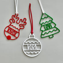 Load image into Gallery viewer, Personalized Acrylic Christmas Gift Stocking Tags Ornaments
