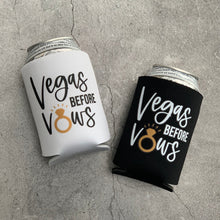 Load image into Gallery viewer, Vegas Before Vows Bachelorette Party Can Coolers
