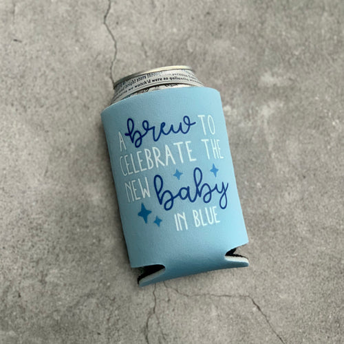 Baby Girl Gender Reveal Koozie For Baby Shower