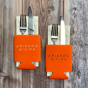 Friendsgiving Party Favor Can Coolers