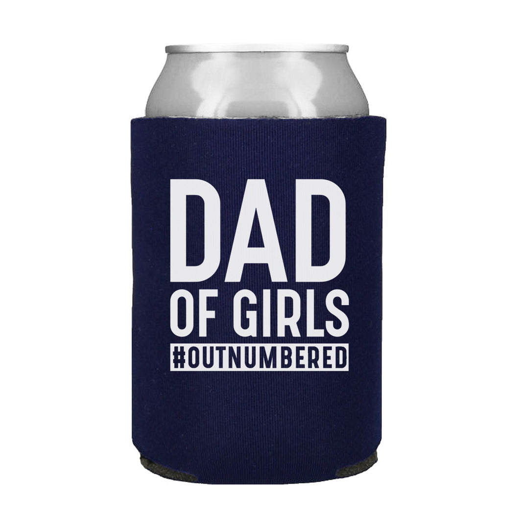 Dad of Girls Outnumbered Can Cooler